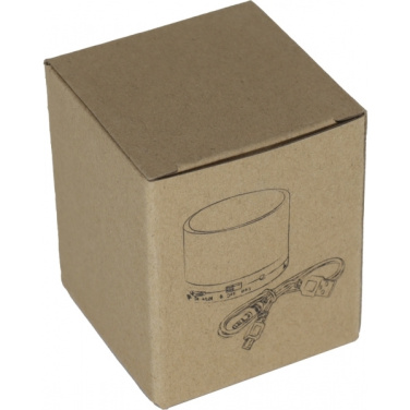 Logo trade promotional giveaways image of: Bamboo bluetooth speaker FLEEDWOOD