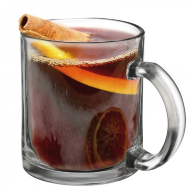 Logotrade promotional gift image of: Glass mug LIMERICK 300 ml