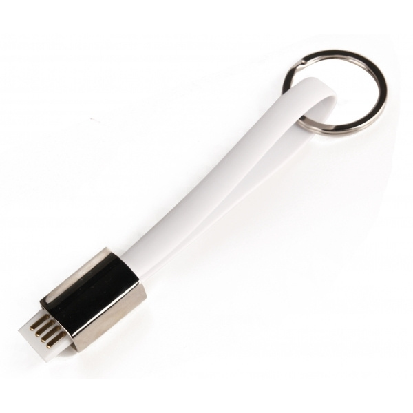 Logotrade corporate gifts photo of: Data transfer cable and keyring
