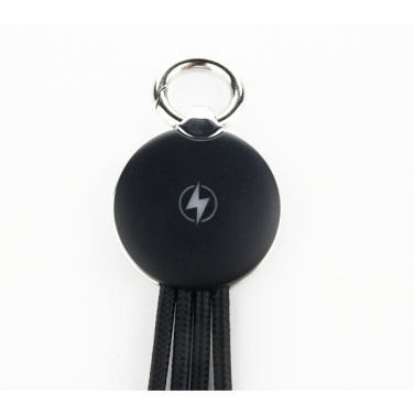 Logo trade corporate gifts picture of: 3in1 cable with enlighted logo for engraving, RXD-368