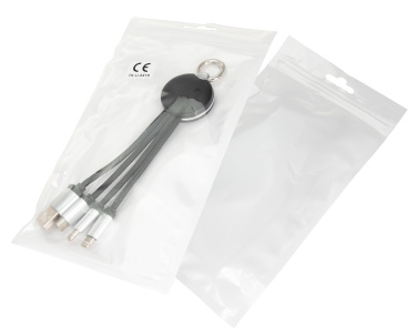 Logo trade promotional products picture of: 3in1 cable with enlighted logo for engraving, RXD-368