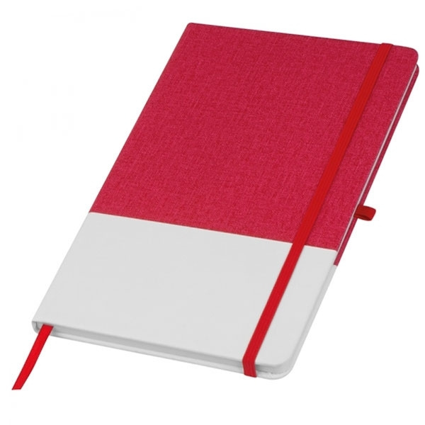 Logo trade corporate gifts image of: A5 Notebook BARDOLINO