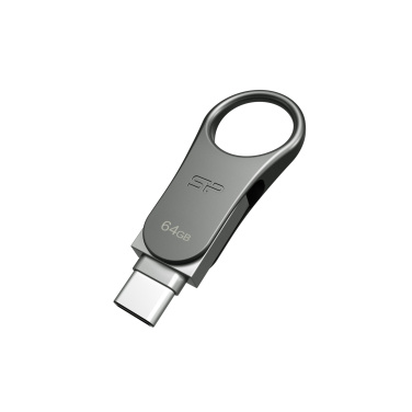 Logo trade business gifts image of: Pendrive Silicon Power for Type-C Mobile C80 3.2 OTG