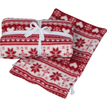 Logotrade promotional giveaways photo of: Christmassy blanket DEBRECEN