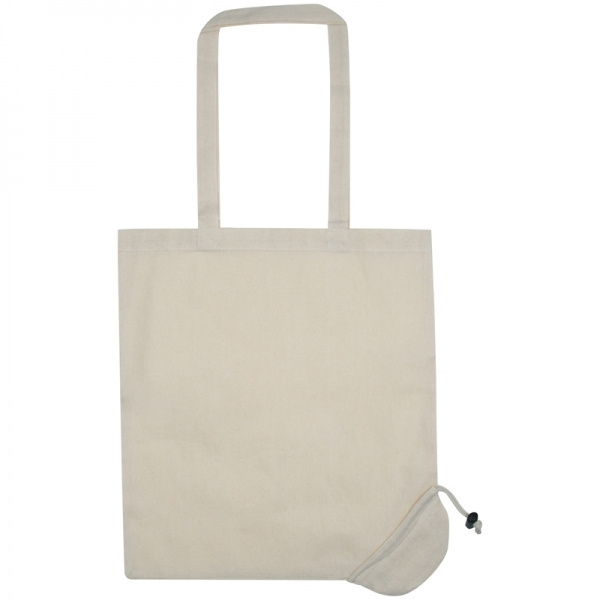 Logotrade promotional gift image of: Foldable cotton bag KLEHOLM