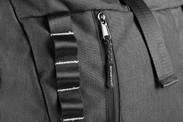 Logo trade promotional giveaways picture of: Rolltop backpack ELBERT Schwarzwolf