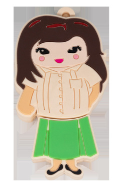 Logotrade corporate gift picture of: USB in individual shape