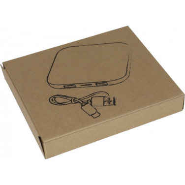 Logo trade promotional products image of: Wireless charger LINCOLN