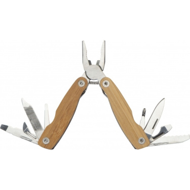 Logotrade promotional giveaway image of: Multifunction tool bamboo LEEDS
