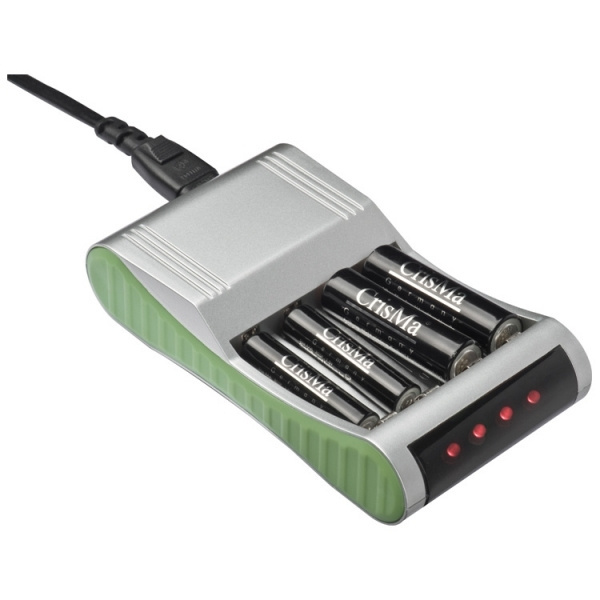 Logo trade promotional items picture of: Battery charger THUNDER BAY