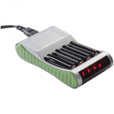 Logotrade promotional item picture of: Battery charger THUNDER BAY