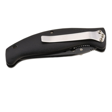 Logo trade promotional products picture of: Folding knife STYX Schwarzwolf