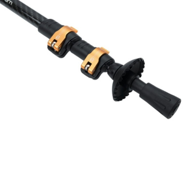 Logotrade promotional merchandise picture of: Trekking poles DENALI Schwarzwolf