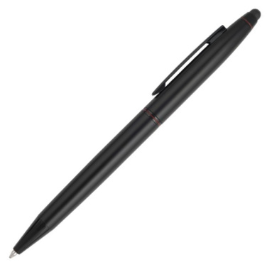 Logotrade advertising products photo of: Metal ballpoint pen, touch pen RENDOME Pierre Cardin