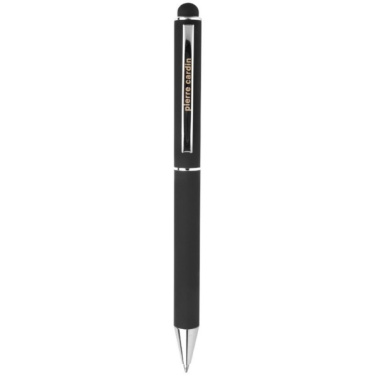 Logo trade corporate gifts picture of: Metal ballpoint pen, touch pen, soft touch CLAUDIE Pierre Cardin