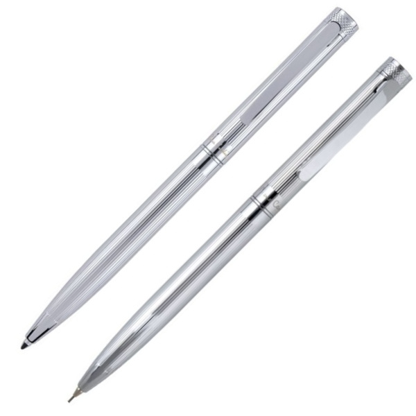 Logotrade advertising product picture of: Writing set ballpoint pen & pencil RENEE Pierre Cardin