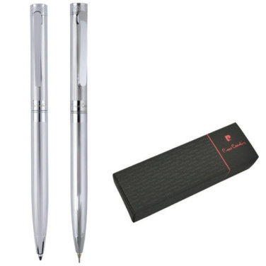 Logo trade promotional gift photo of: Writing set ballpoint pen & pencil RENEE Pierre Cardin