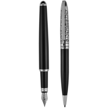 Logo trade promotional products picture of: Writing set ballpoint pen & fountain pen JACQUES Pierre Cardin