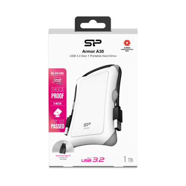 Logotrade corporate gift picture of: Hard Disc Silicon Power Armor A30 2TB