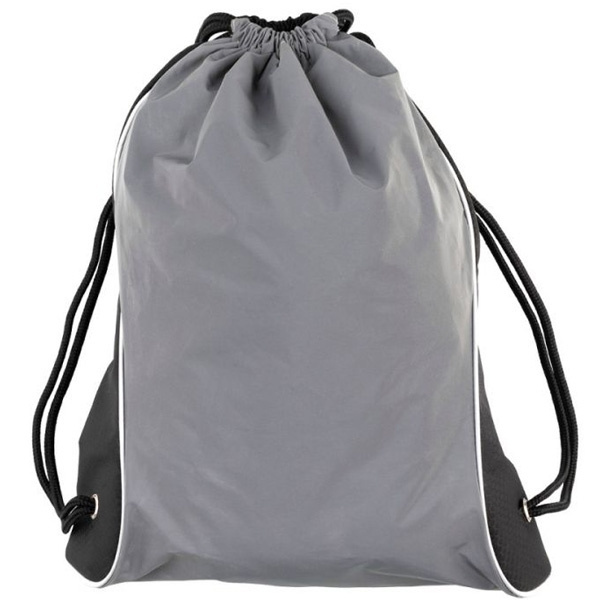 Logotrade corporate gift picture of: Drawstring bag DENISON Schwarzwolf