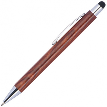 Logo trade promotional products picture of: Wooden ballpen BILZEN