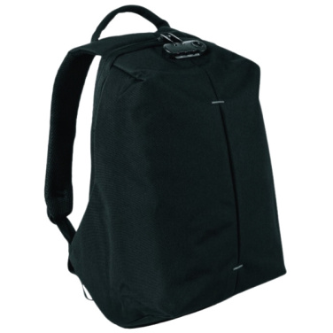 Logo trade promotional merchandise picture of: Backpack MAREB Schwarzwolf