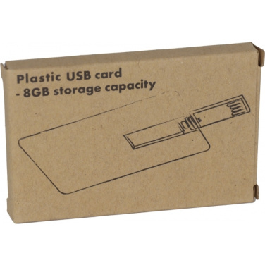 Logotrade corporate gifts photo of: USB Card SLOUGH 8 GB
