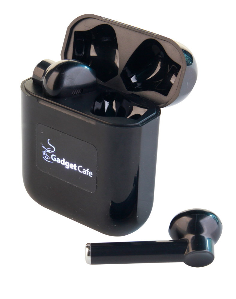 Logotrade promotional giveaways photo of: Wireless earbuds with light up logo