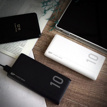 Logotrade promotional merchandise image of: POWER BANK SILICON POWER GP15 10 000 MAH