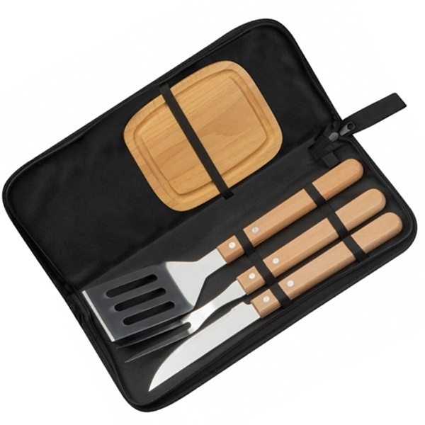 Logotrade promotional giveaway picture of: Barbecue set BELFAST