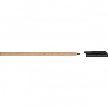 Logo trade promotional gifts image of: Wooden ballpen PALMDALE