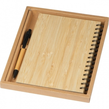 Logo trade advertising products picture of: A5 notebook PISA