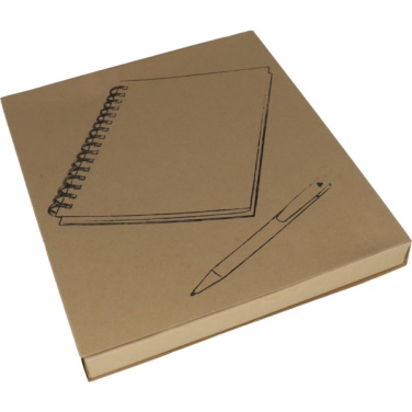 Logo trade promotional item photo of: A5 notebook PISA