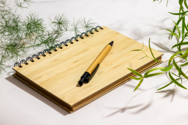 Logo trade promotional giveaways picture of: A5 notebook PISA