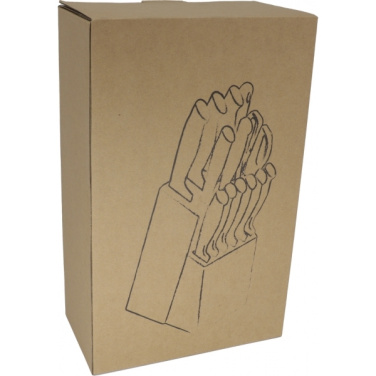 Logo trade promotional giveaways picture of: Knife block BERLIN