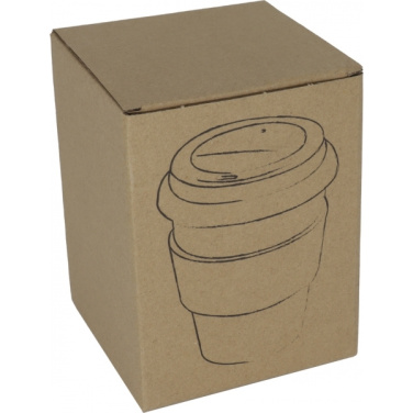 Logo trade promotional items image of: Glass drinking cup WROCŁAW 350ml