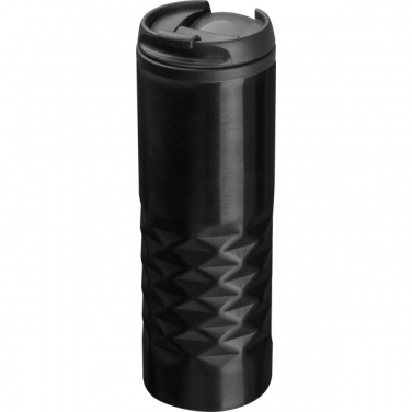 Logo trade promotional gifts image of: Thermal stainless steel mug SANTANDER 500 ml