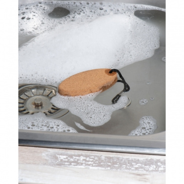 Logotrade promotional gift picture of: Cork keyring ROSKILDE