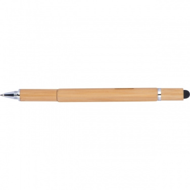 Logo trade business gift photo of: 6in1 multifunctional pen COIMBRA