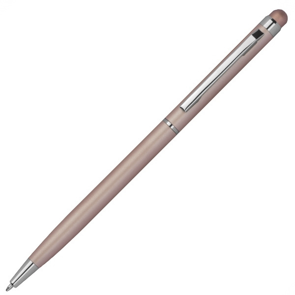 Logo trade advertising products picture of: Ball pen with touch function CATANIA