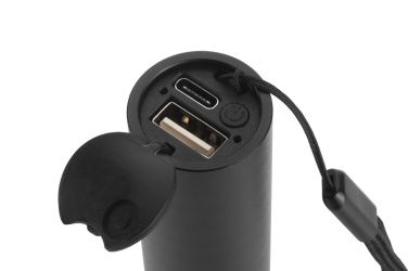 Logotrade advertising products photo of: Flashflight ZAGROS Schwarzwolf