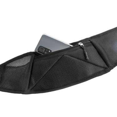 Logo trade promotional merchandise picture of: Sport belt bag MAFADI Schwarzwolf