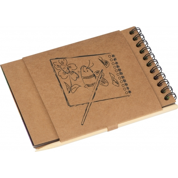 Logo trade business gifts image of: Scratching block INNSBRUCK