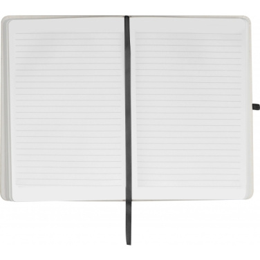 Logo trade promotional merchandise photo of: A5 notebook IZMIR