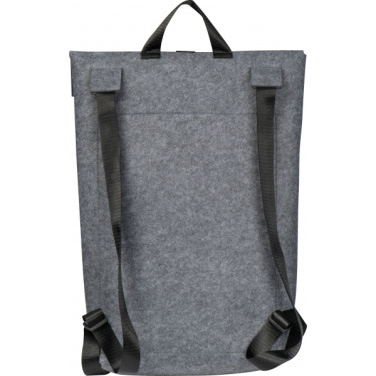 Logotrade promotional item picture of: RPET Felt Backpack BIRMINGHAM