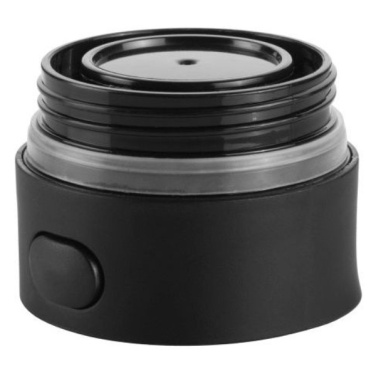 Logo trade promotional giveaway photo of: Thermo mug ADRASAN 240 ml Schwarzwolf