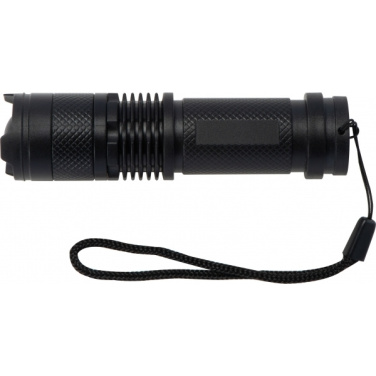 Logo trade promotional item photo of: Rechargeable flashlight AARHUS