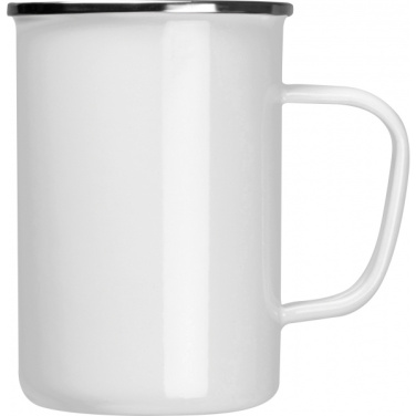 Logotrade business gift image of: Enamel cup Adelaine