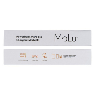 Logotrade promotional item picture of: Power bank 20 000 mAh MARABELLA MoLu
