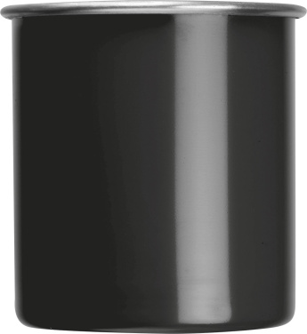 Logo trade corporate gifts image of: Steel cup Trezzo